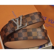 LV Business Fashion Birthday Gift Genuine Leather Men Belt Women Belt