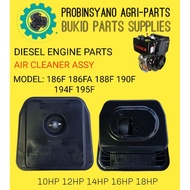 ﹊♣✈AIR CLEANER ASSY FOR AIRCOOLED DIESEL ENGINE 10HP 12HP 14HP 16HP 18HP YAMMA DIESEL ENGINE