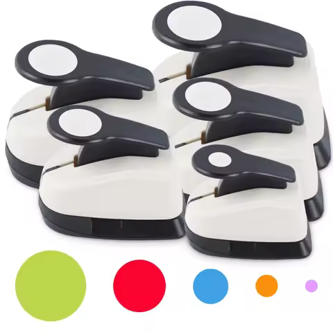 9/16/25/38/50mm Random Color Circle Punch DIY Embossing Punches Scrapbooking Machine Paper Cutting H