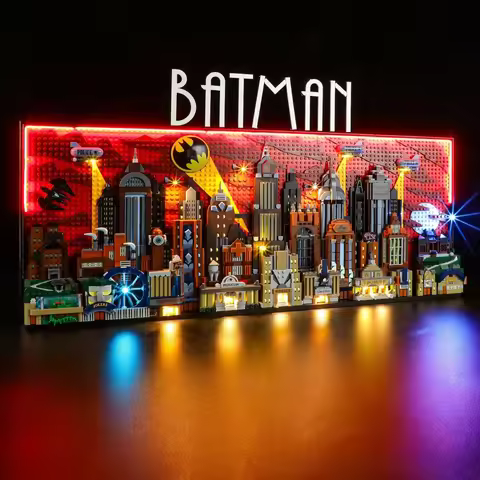 Led Light Kit For Lego 76271 The Animated Series Gotham City (only led included No Bricks)