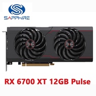 default SAPPHIRE Radeon RX 6700 XT 12GB D6 Pulse OC Video Card For AMD RX6700XT RX6700 XT 12G Graphi