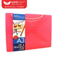Unicorn Document Art & Drawing Case Assorted UDC-A3