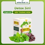 [COMBO 1 TẶNG 1] Detox 3 in 1 Rau Má Diếp Cá Tía tô Eherbal Hỗ Trợ Mát Gan Thải Độc & Giảm Cân Tự Nh