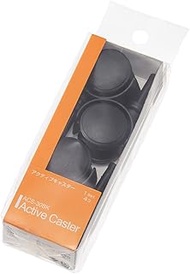 Sanka Active Caster ACS-30BK Black Color 4 Pack (Flock/Catas/Inbox/Correct Case/Module Case/Clear Mo
