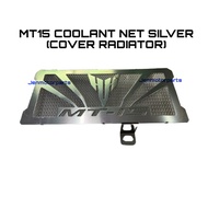 MT15 COOLANT NET SILVER YAMAHA MT15 COVER RADIATOR COOLANT CAP ACCESSORIES