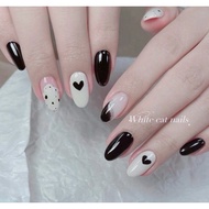 Nail box short rice grain design HGN03