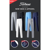 [Titleist] Golf Men's Trousers Spring Autumn Style Breathable Quick-Drying Cool Slim-Fit Slimmer Loo