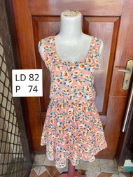 Floral Dress Flower Dress Wanita Furing - preloved