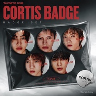 CORTIS Pin Badge 5PCS Kpop Cute Bag KEONHO JAMES JUHOON SEONGHYEON Kpop Brooch Pins