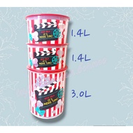 MOVIE SNACK ONE TOUCH TUPPERWARE SET