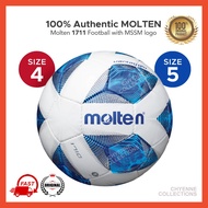 Original Molten 1711 (MSSM) Size 4 5 White Football F4A1711 F5A1711
