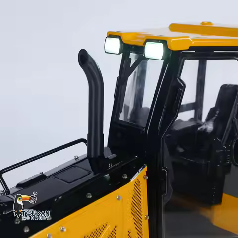 1/12 D3 Metal RC Hydraulic Bulldozer RTR Radio Control Dozer Trucks RC Car Toys Light and Sound Fini