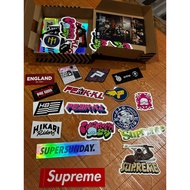 sampul raya peak kl carabiner TNTCO sticker supreme peak kl hikari riders original