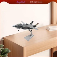 MagiDeal 1/72 Scale F35B Fighter Jet Model, Die-cast Model Airplane, Collectible, Tabletop Decoratio