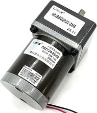 LINIX 55ZY24-25-02 24V DC 25W 3000r/min Gear Motor Permanent Magnet DC Motor with 8mm Shaft Gearbox 