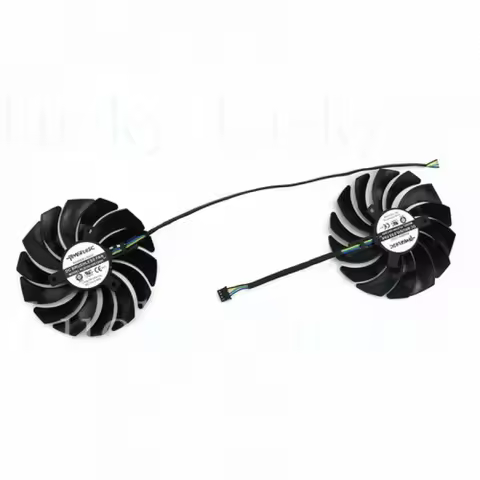 f Cooling Fan Replacement Video Card Cooler for MSI RX6700XT RX6600XT MECH 2X Part
