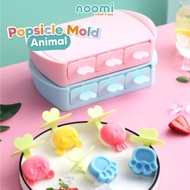 Noomi Popsicle Mold Animal Ice Cream Mold 6 Animal Characters