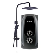 ELMARK Silent DC Booster Pump Inverter Water Heater with Big Rain Shower LAMBOSPA