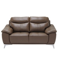 SB Design Square SB FURNITURE โซฟา 2 ที่นั่ง รุ่น Gloommy สีน้ำตาล (175x94x94 ซม.)