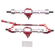 RC Car Front & Rear Complete Axle for MN D90 D91 D96 D99S MN90 MN96 MN99 MN99S 1/12 RC Car Upgrade P
