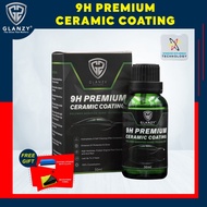 GLANZY+ Premium 9H Ceramic Coating (Polymer Modified Nano Technology) | Coating Kereta| Kilat Kereta