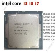 Intel Core I3-8100 8100T 7350K 8350K I3-7100T I5 7500 7600 i5 8400 I5 8500T 8500 8600 i7-8700 8700K CPU lga1151 pin