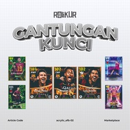 GANTUNGAN MSN BIGTIME Efootball Keychain FREE CUSTOM 2026