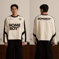 HOMEBOY เสื้อแขนยาว    HB.EXCISION.JERSEY  คอตตอน100%  ใส่สบาย