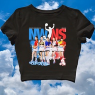 CROP TOP NEW JEANS SUPER SHY 2 | NEWJEANS NWJNS KPOP KOREA | GRUNGE | CROPTOP | CROP TEE SLIM FIT ST