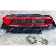 Japan MUGEN Rear Spoiler Wing Bonnet Bonet Garnish Belakang Honda Insight TM8 ZE ZE2 JDM