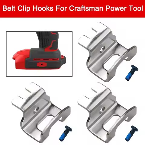 1/2/3Pcs Belt Clip Hooks, Cordless Hang For Craftsman 20V Drill Driver Cordless Drills Impact Driver