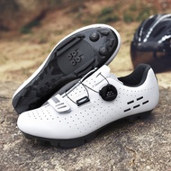 2023 New Mtb Mountain Riding Shoes Professional Spd Mountain Self-Locking Shoes Professional Bike Mountain Shoes Large Size 36-48