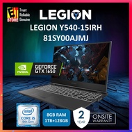 LENOVO LEGION Y540 GAMING LAPTOP ( Y540-15IRH 81SY00AJMJ) BLACK (I5-9300H/8GB/1TB+128GB SSD/GTX 1650