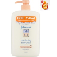 Johnson's Nourishing Body Wash with Almond Oil - 1 L