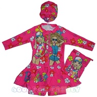Children's Swimsuit Barbie Swimming Skirt Clothing Cartoon Code swmbar057