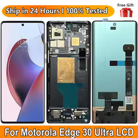 6.67“For Motorola Edge 30 Ultra LCD Display Screen Touch Panel Digitizer Replacement For Moto Edge 3