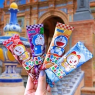 [4 STICK PACKAGE] Doraemon Stick Candy Doraemon head-shaped lollipop Candy/