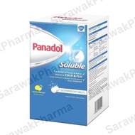 Panadol Soluble Lemon Flavour 120's Effervescent Tablets