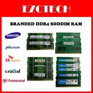 SAMSUNG SK HYNIX CRUCIAL DDR4 SODIMM 3200 RAM LAPTOP RAM (USED)