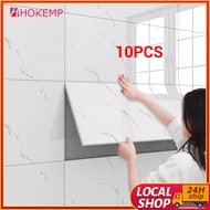 30x60cm Marble Wallpaper Vinyl Kitchen Tiles Self Adhesive Waterproof Wall Tile Sticker