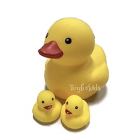 🐥เซตเป็ดลอยน้ำใหญ่แม่ลูก 3ตัว🐥เป็ดเหลืองลอยน้ำ