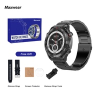 Xuter mates ☆Maxwear GTR8 Smart Watch Dynamic Island 4GB Storage NFC GPS Bluetooth Call Watch E-book