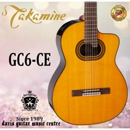 Takamine GC6-CE Natural Electric Classical Guitar Solid Spruce Top Walnut Side and Back  (2 Days Del