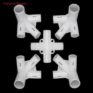 (Takashiflower) For 3x3m Gazebo Awning Tent Feet Corner Center Connector 25/19mm Tent Connector
