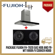 [BUNDLE] FUJIOH FH-7020SV Gas Hob And FR-MT1990R/V 900MM Chimmey Cooker Hood