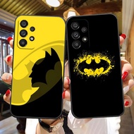 Cool Bat Batman Soft Black Silicon TPU Cell Phone Case For  Samsung Galaxy A23 A20 A14 A13 A12 A11 A10 A9 A8 A7 A6 A5 A05 A04 A03 F12 M12 S E Star Plus 5G