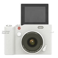 Máy Ảnh Kỹ Thuật Số 4K Màn Hình LCD 24 Inch Zoom Quang Học 16X CCD Đầu Ghi Video Cổ Điển 180 ° Máy