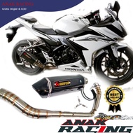 SA Akrapovic racing exhaust for CBR150R canister inlet 51 mm