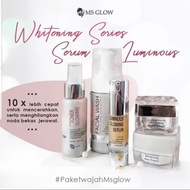 MS Glow Paket Luminous + SERUM LUMINOUS Whitening Series Ori / MS GLOW LUMINOUS SERIES / BPOM / ORIG