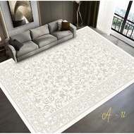 Premium Faux Cashmere Fluffy Rug 6XL Dubai Design – 300x200cm with Rubber Non-Slip Base